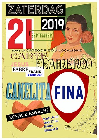 Wijnbar Koffie & Ambacht presents Canelita Fina live